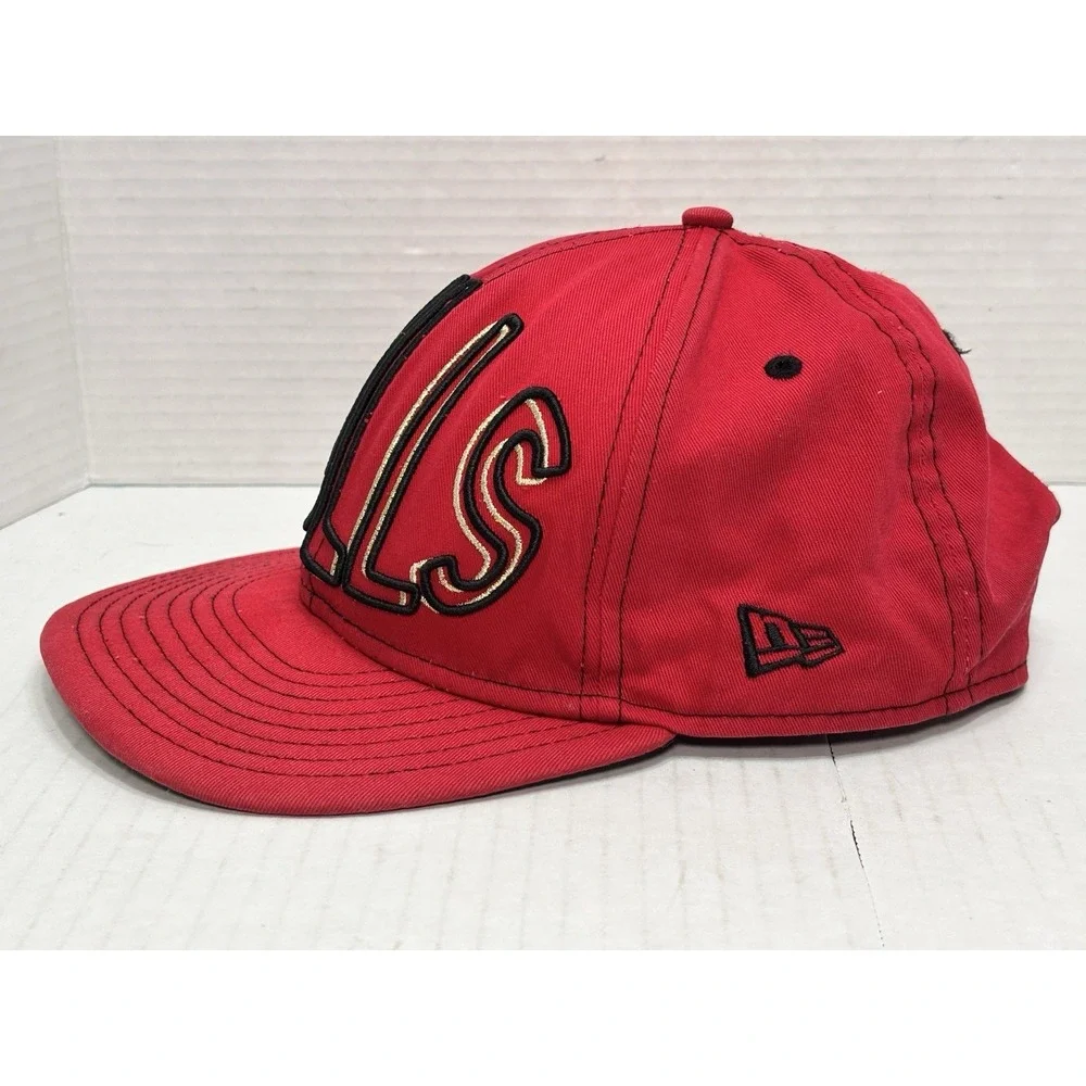 New‎ Era Chicago Bulls 9FIFTY Snapback Hat Red Black Hardwood Classics NBA